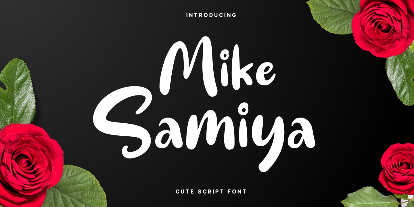 Font Mike Samiya